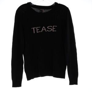 Victoria's Secret VS TEASE black sweater NWT